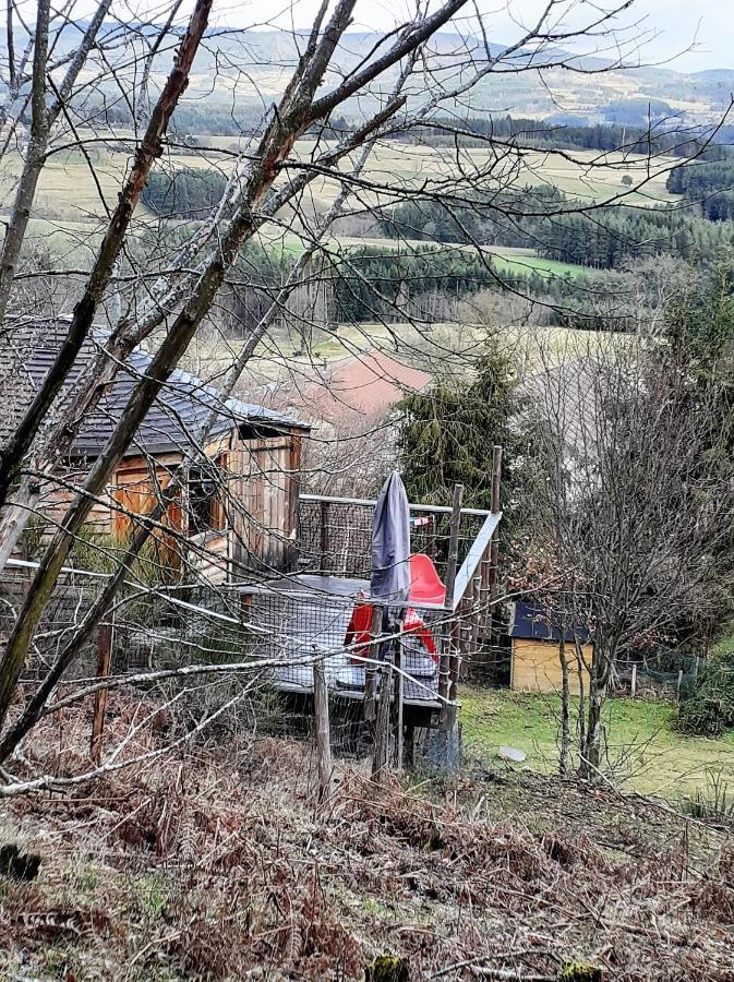 Hotel Cabanes Et Yourtes De La Vallee De L'Ance Sauvessanges Exterior foto